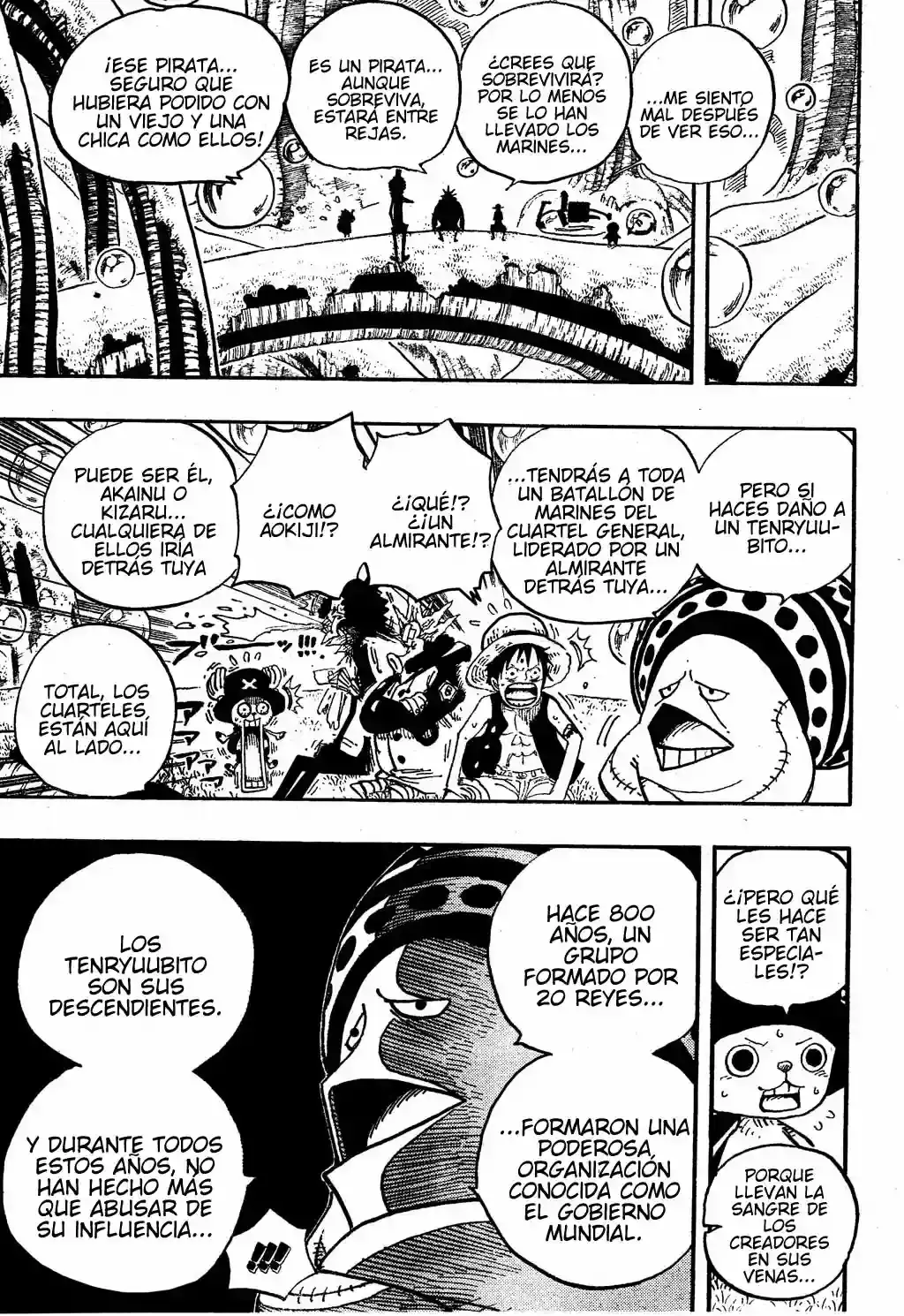 One Piece Capítulo 497 - Página 19 en español