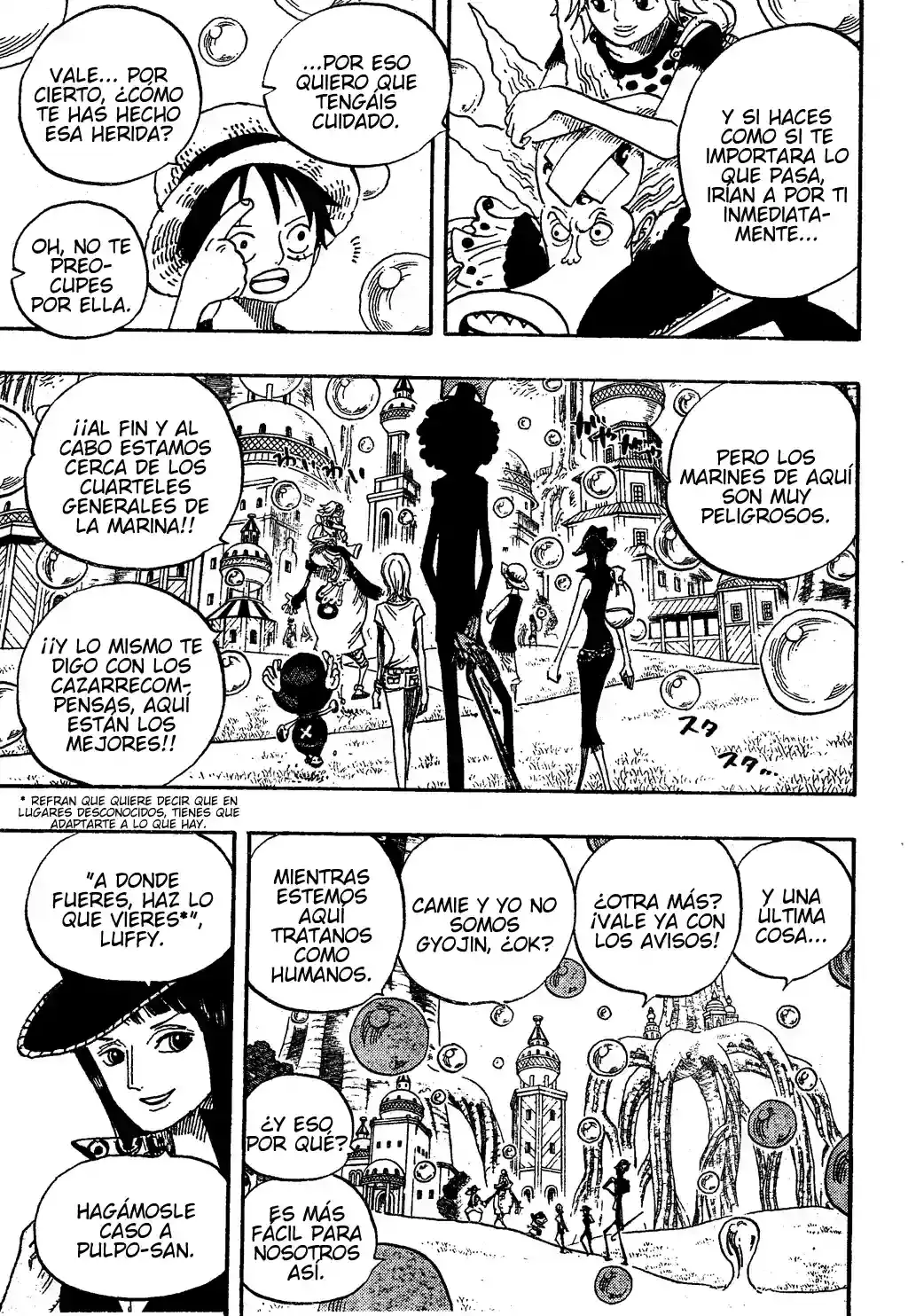 One Piece Capítulo 497 - Página 5 en español