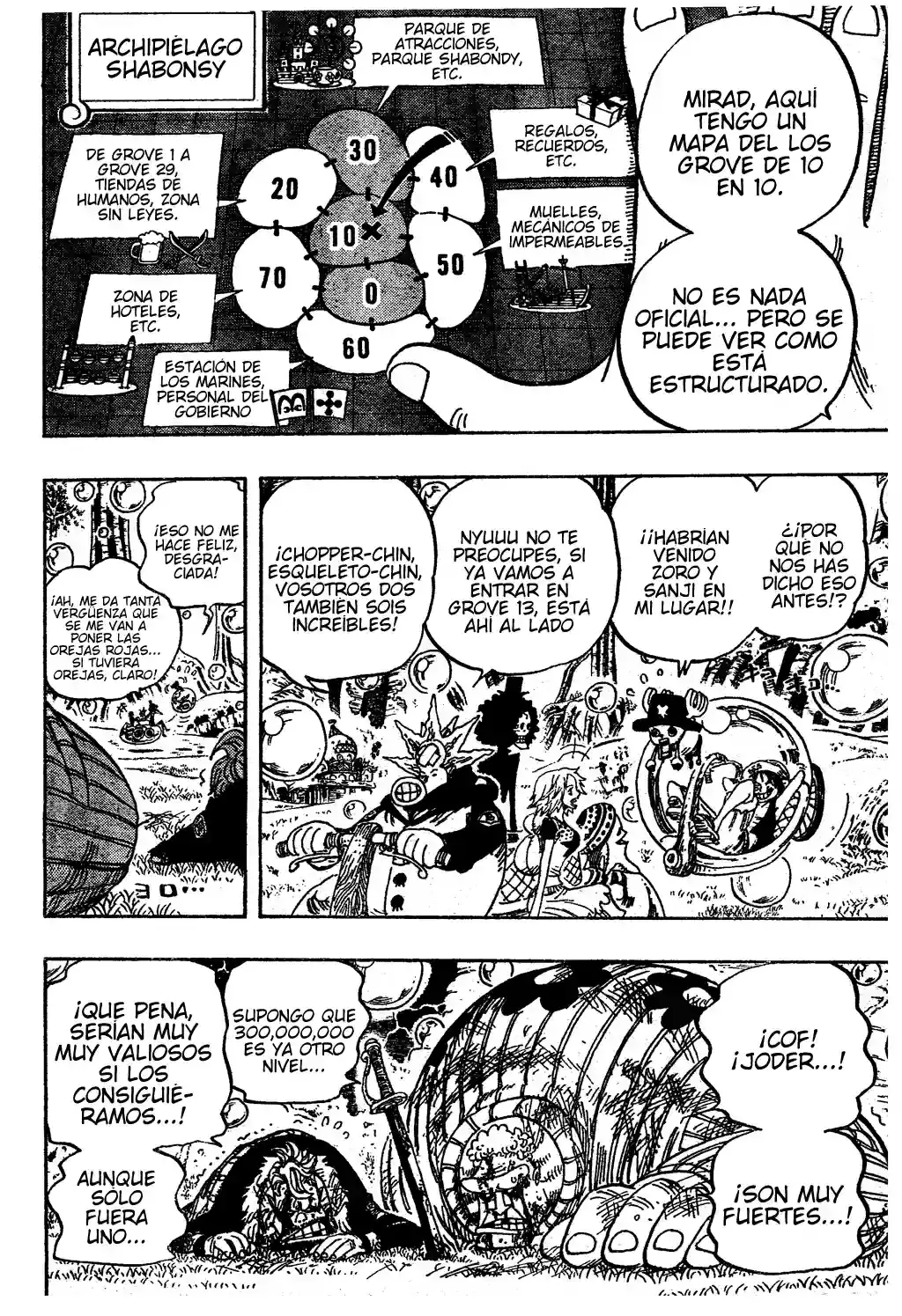 One Piece Capítulo 498 - Página 4 en español