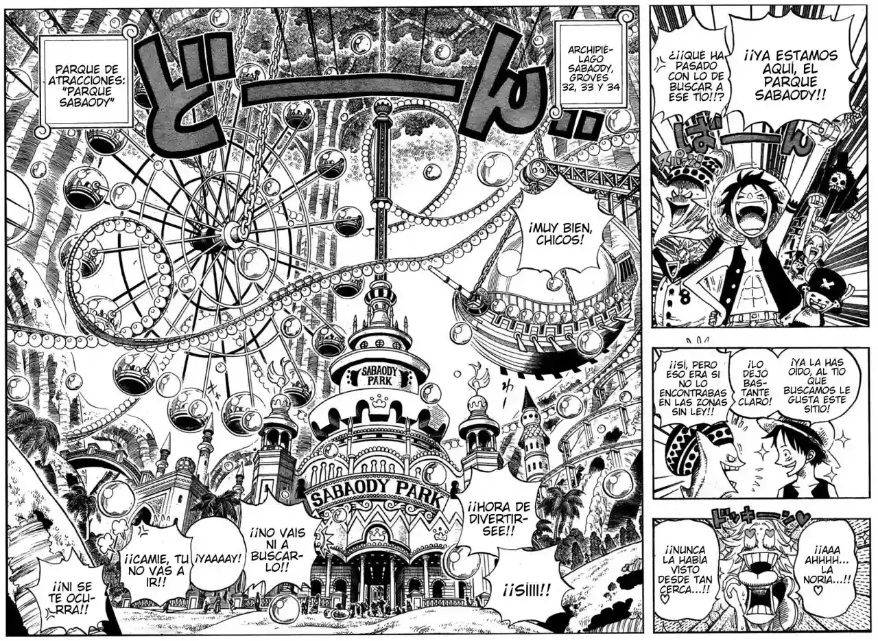One Piece Capítulo 499 - Página 4 en español