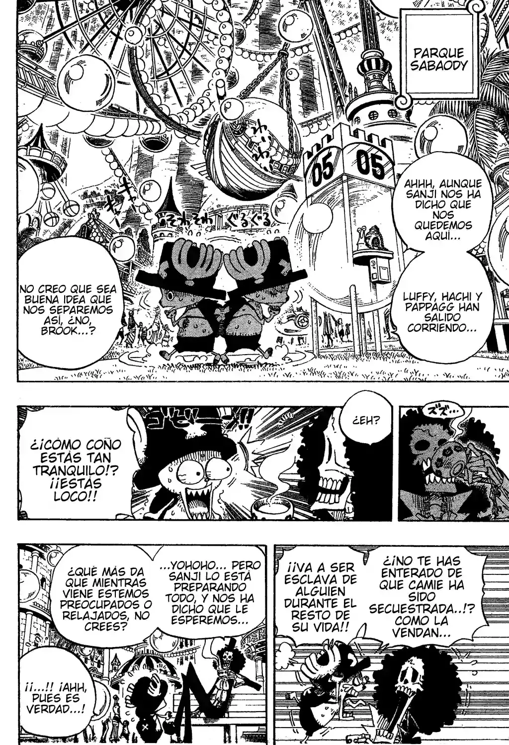 One Piece Capítulo 500 - Página 4 en español