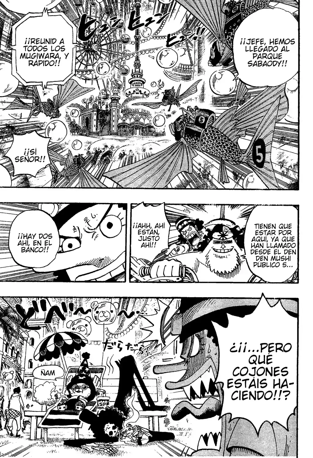 One Piece Capítulo 500 - Página 5 en español