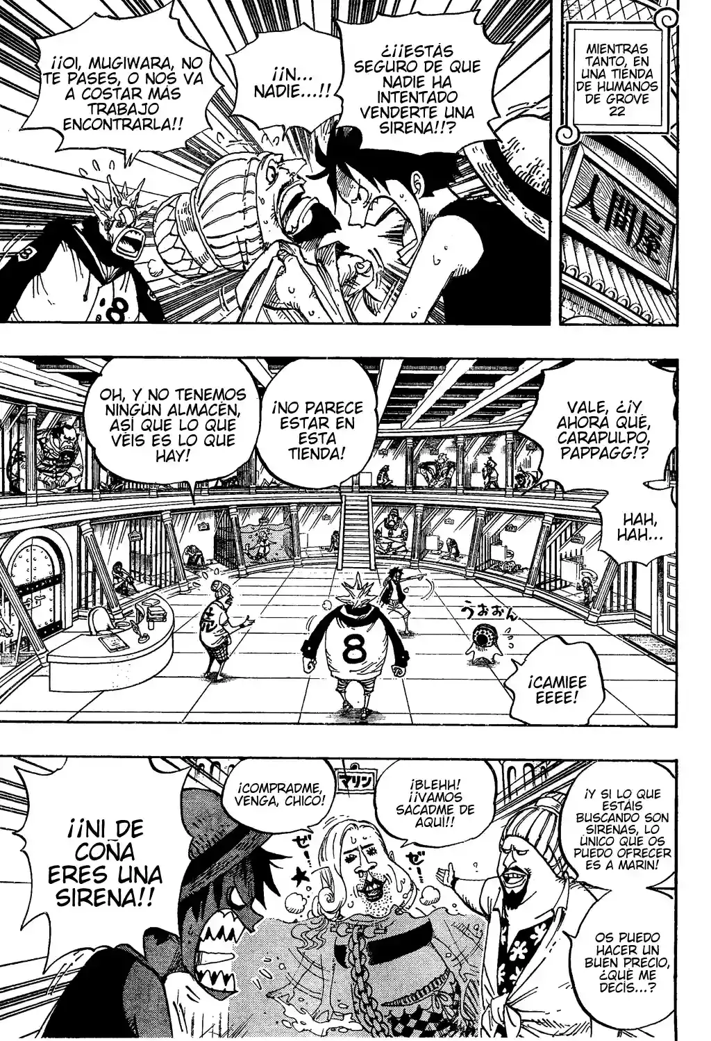 One Piece Capítulo 500 - Página 7 en español