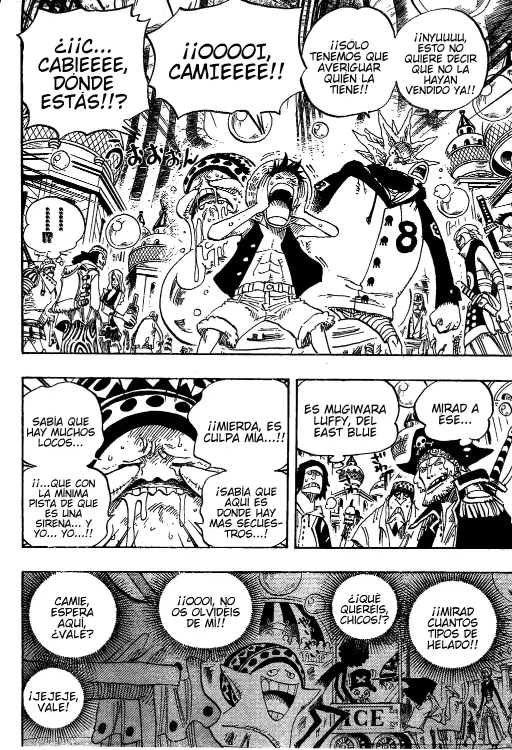 One Piece Capítulo 500 - Página 8 en español