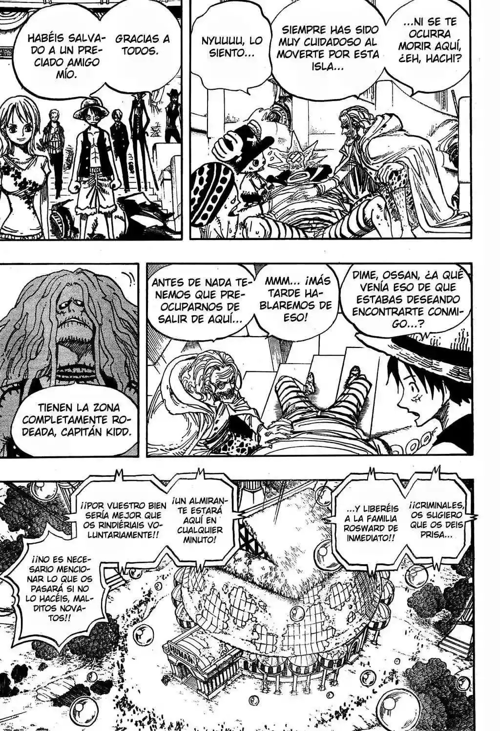 One Piece Capítulo 504 - Página 13 en español