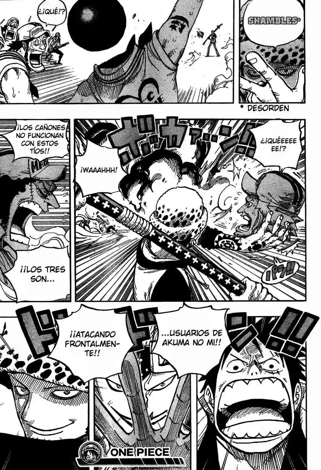 One Piece Capítulo 504 - Página 19 en español
