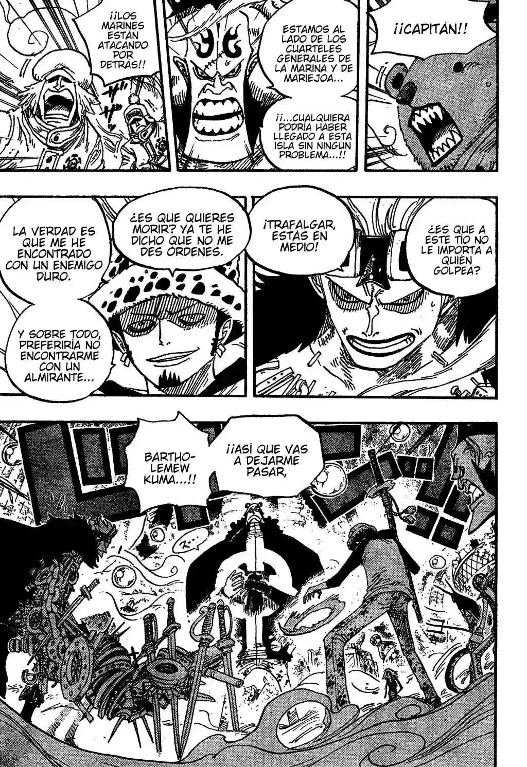 One Piece Capítulo 506 - Página 5 en español