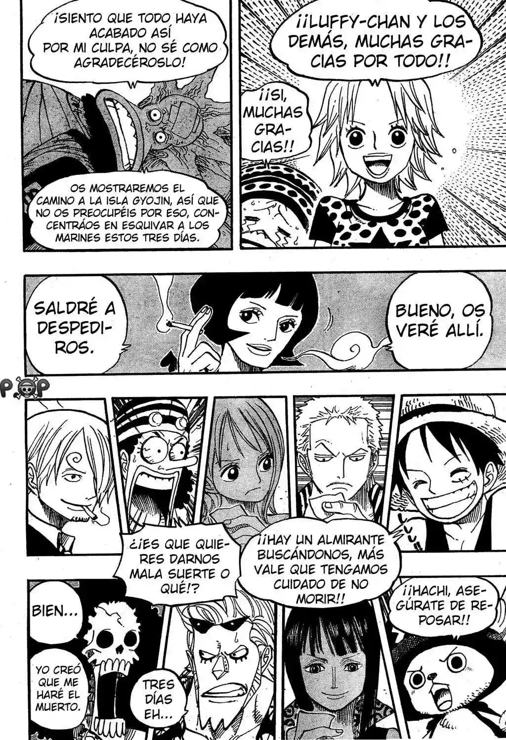 One Piece Capítulo 507 - Página 11 en español