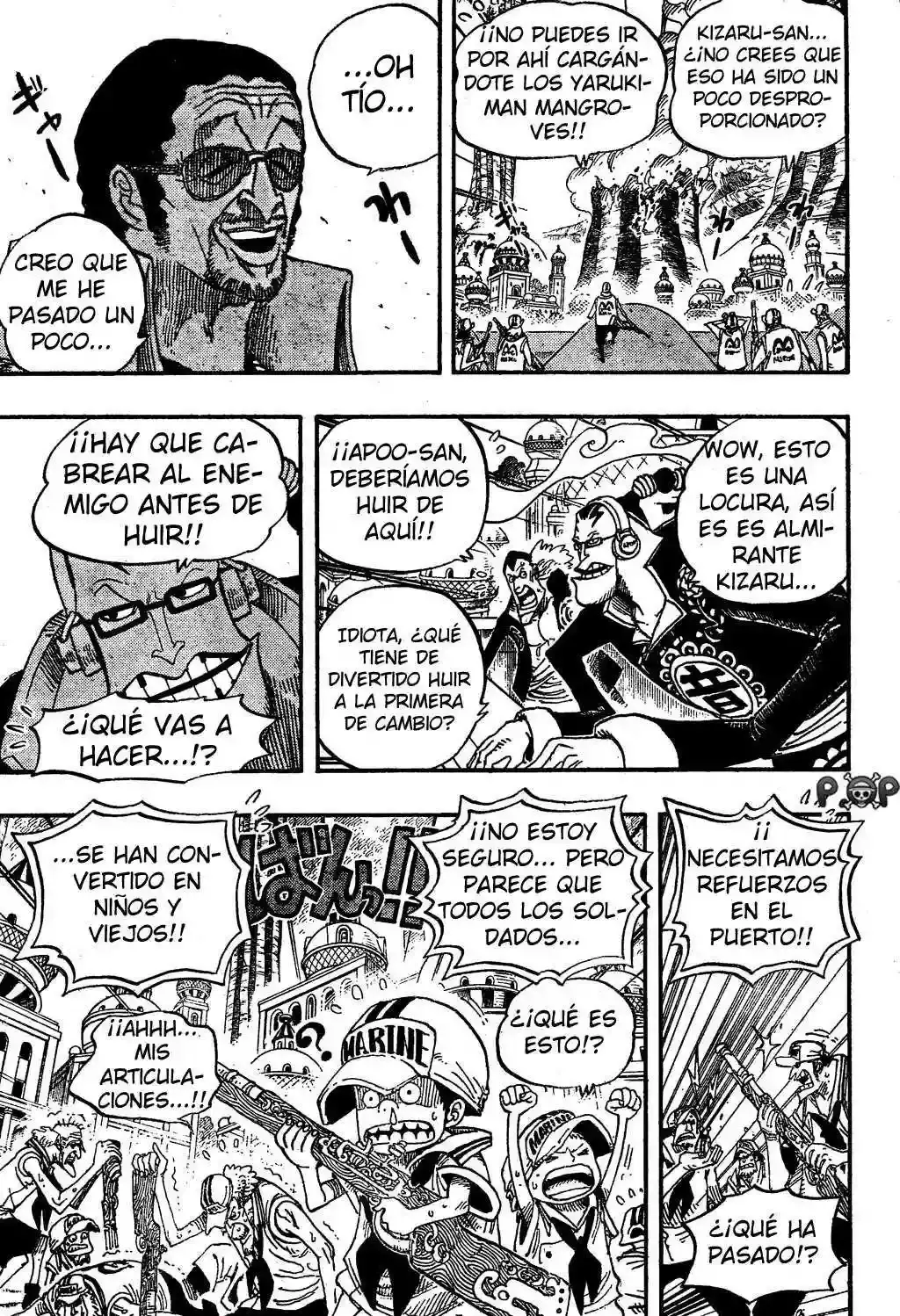 One Piece Capítulo 507 - Página 16 en español