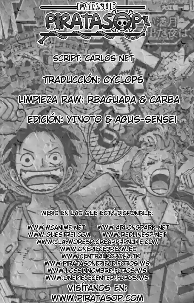 One Piece Capítulo 508 - Página 20 en español