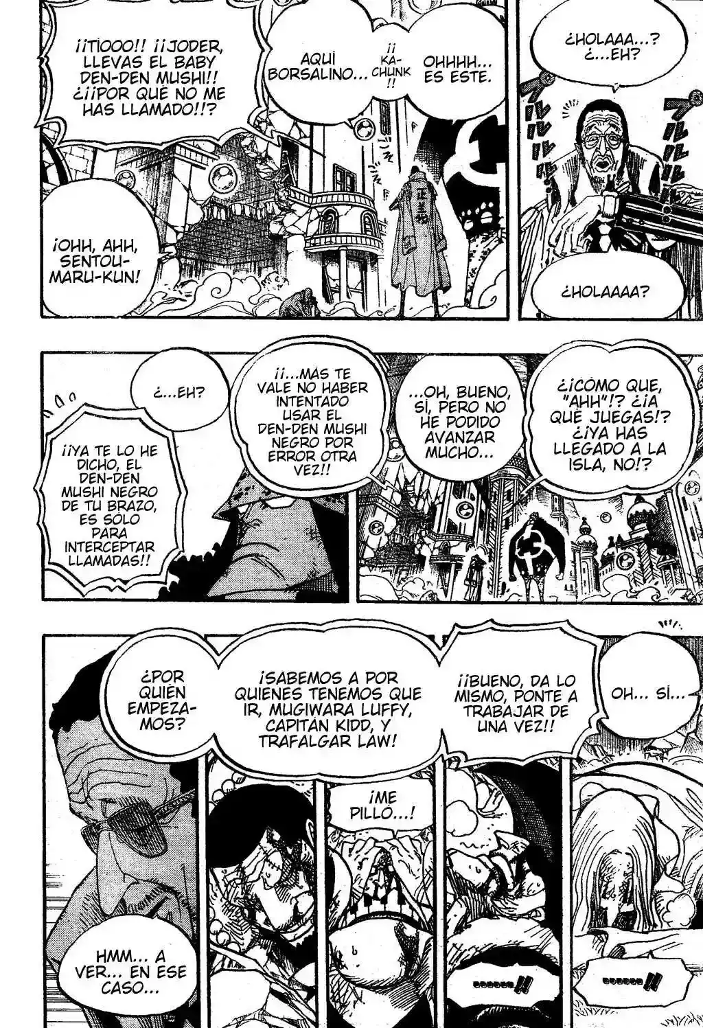 One Piece Capítulo 510 - Página 8 en español