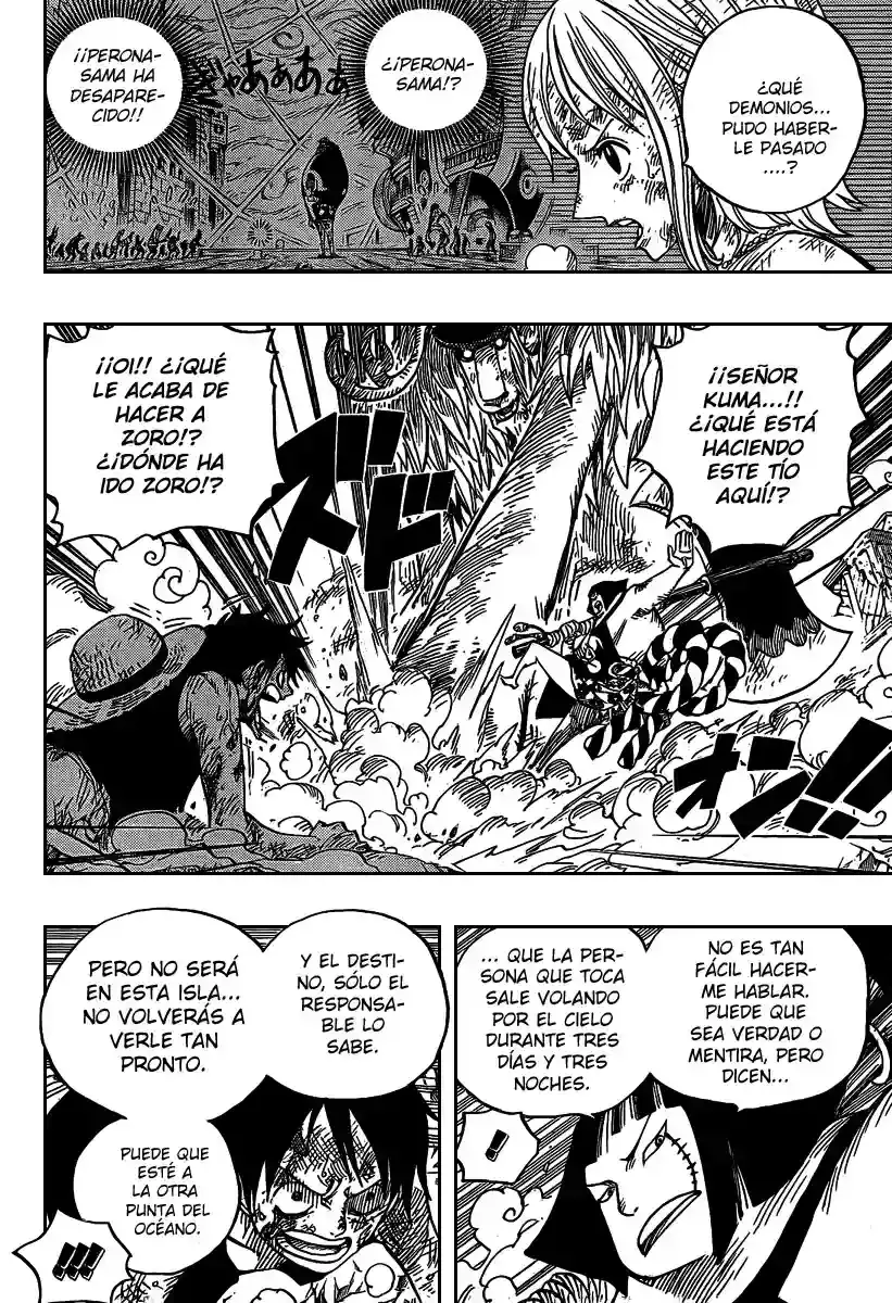 One Piece Capítulo 513 - Página 3 en español