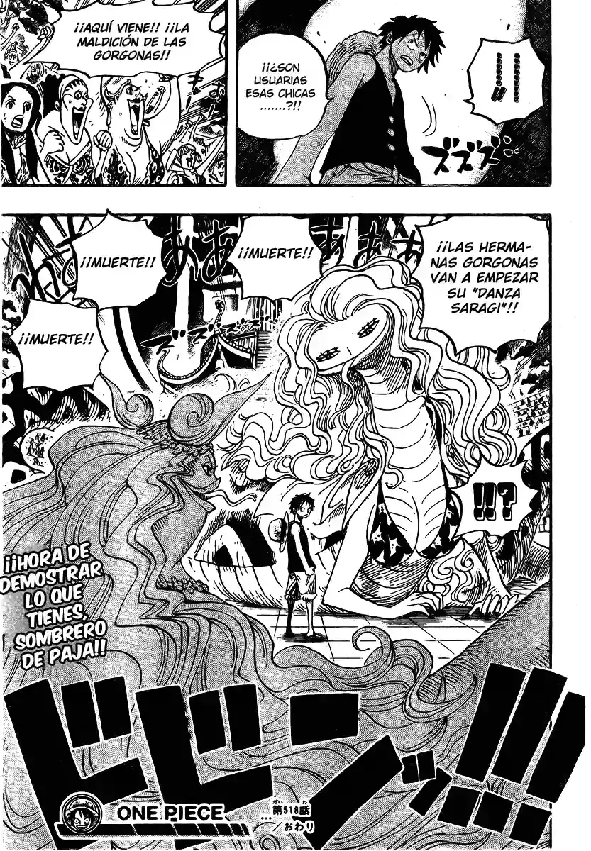 One Piece Capítulo 518 - Página 19 en español
