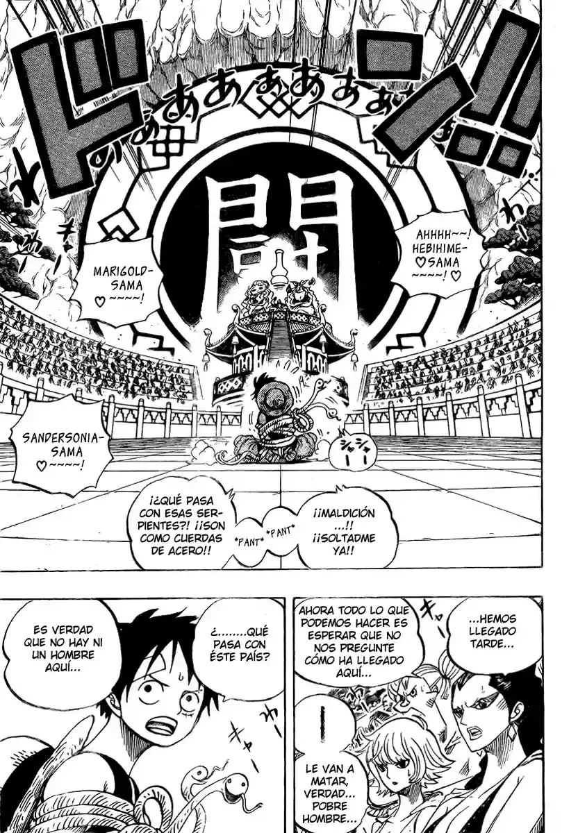 One Piece Capítulo 518 - Página 7 en español