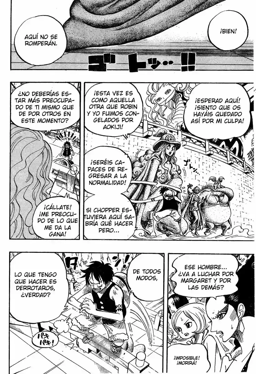 One Piece Capítulo 519 - Página 4 en español