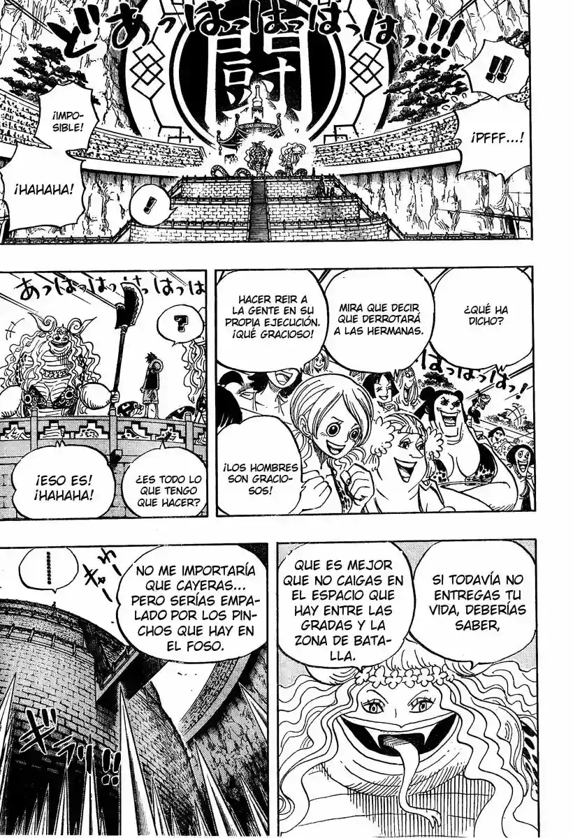 One Piece Capítulo 519 - Página 5 en español