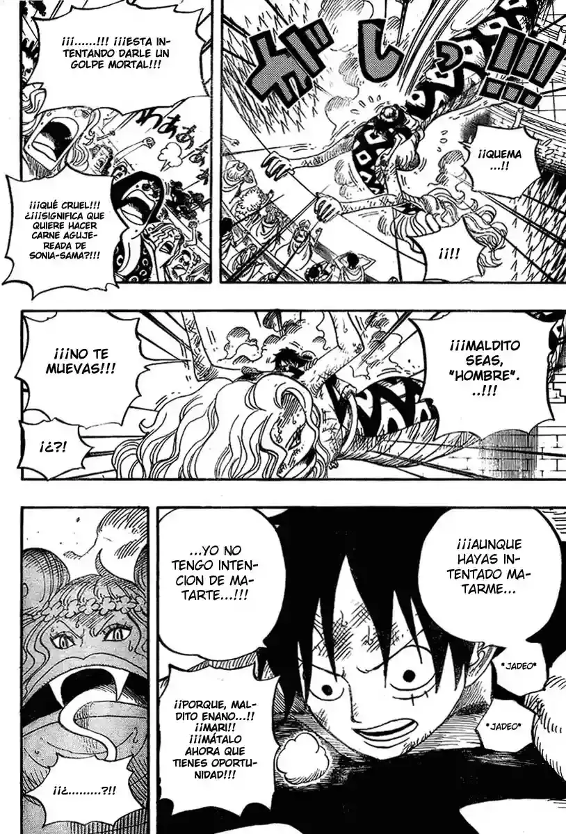 One Piece Capítulo 520 - Página 14 en español