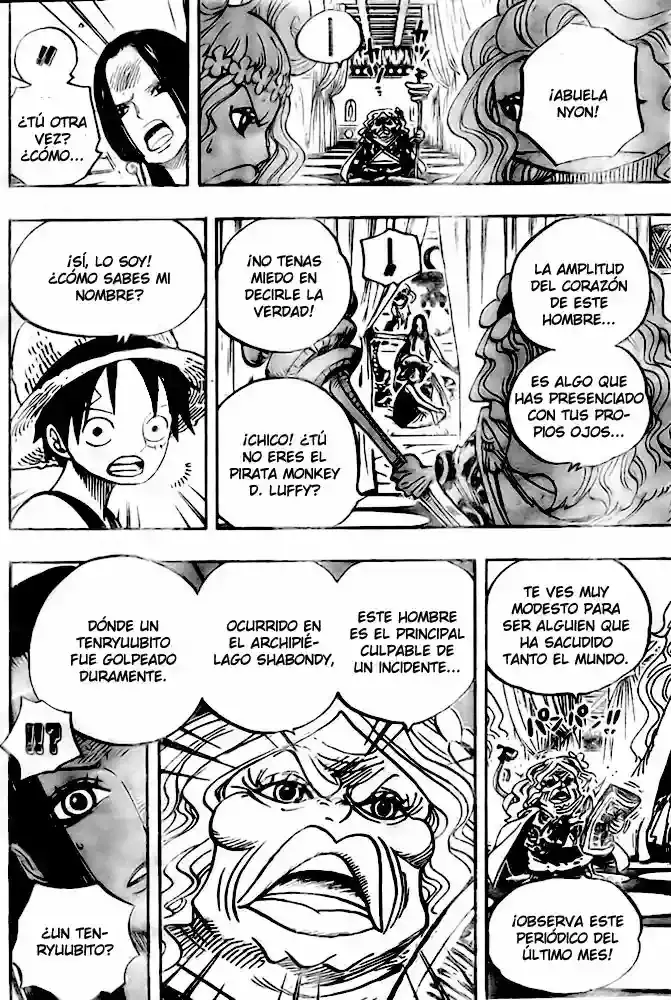 One Piece Capítulo 521 - Página 10 en español