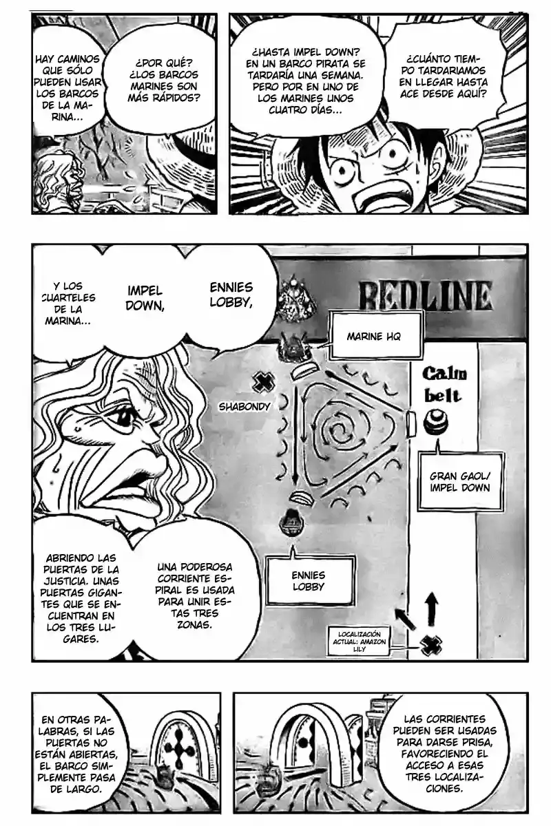 One Piece Capítulo 522 - Página 10 en español