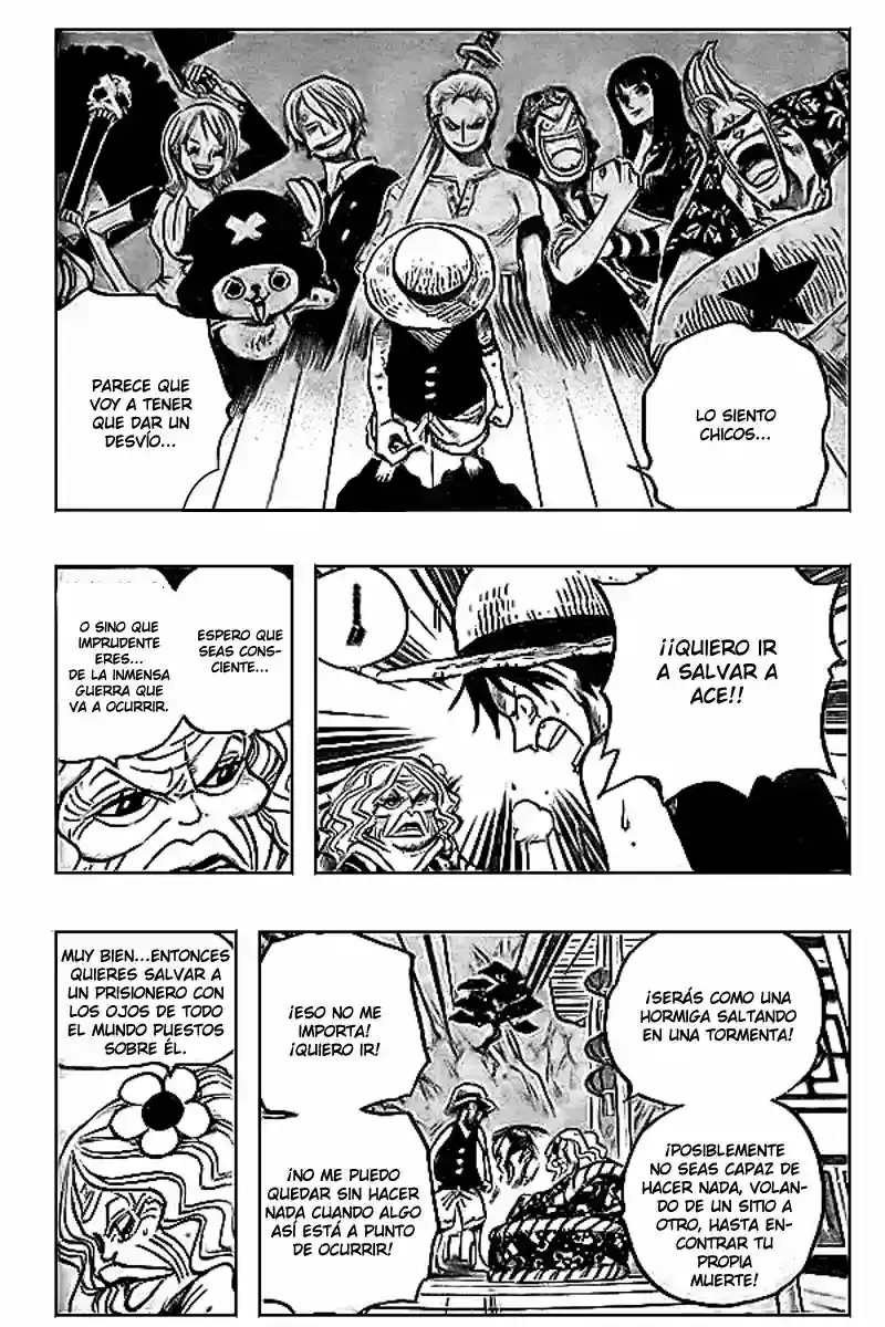 One Piece Capítulo 522 - Página 12 en español