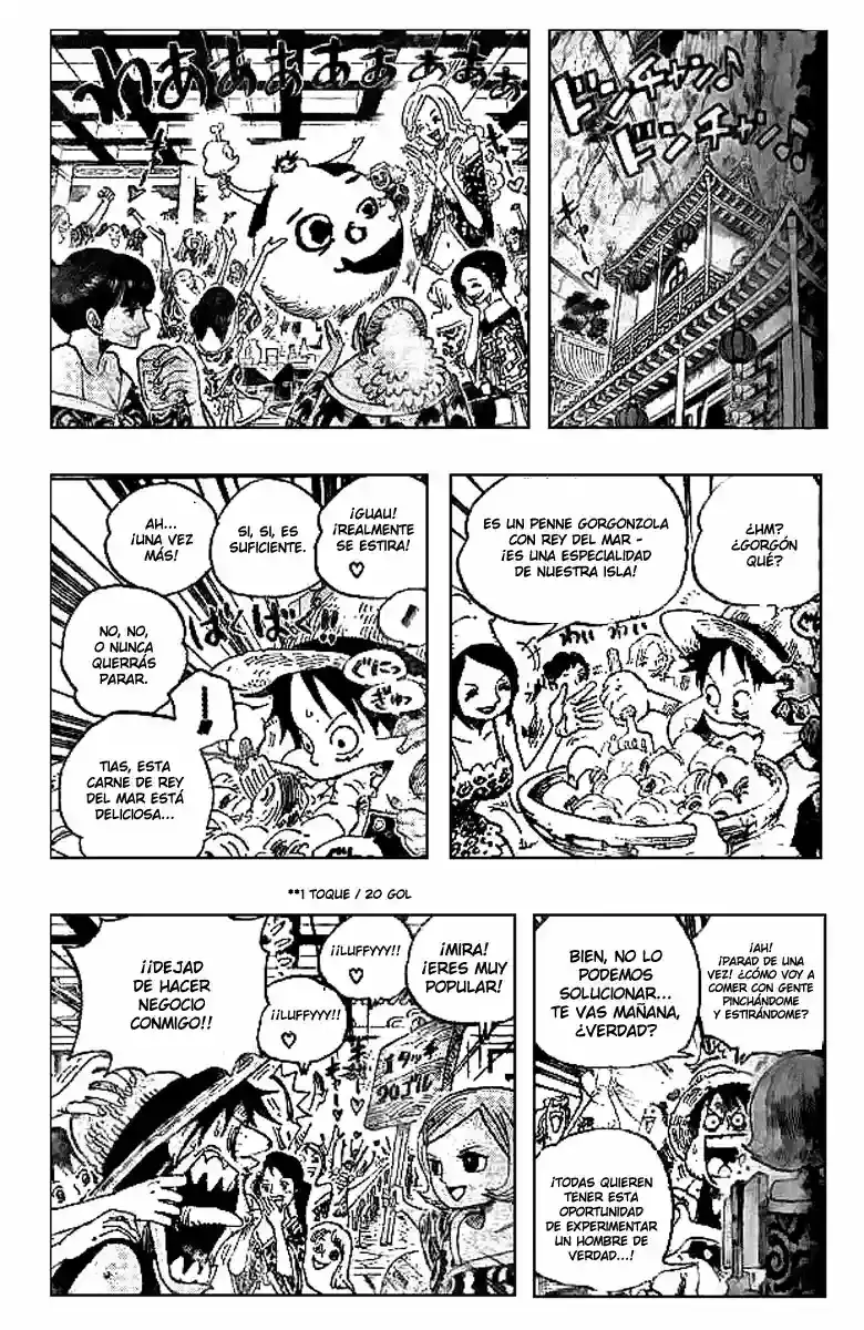 One Piece Capítulo 522 - Página 3 en español