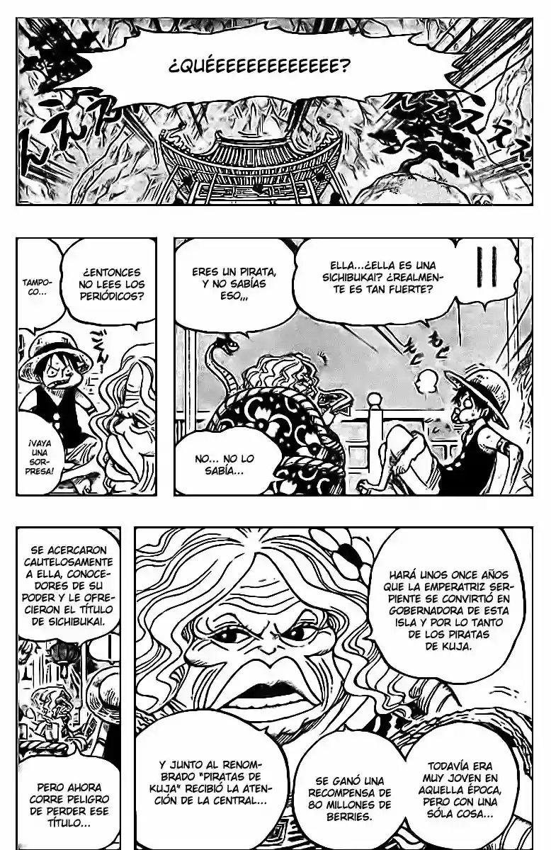 One Piece Capítulo 522 - Página 6 en español