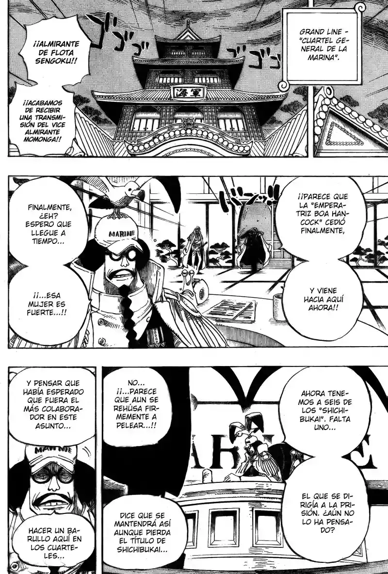 One Piece Capítulo 523 - Página 10 en español