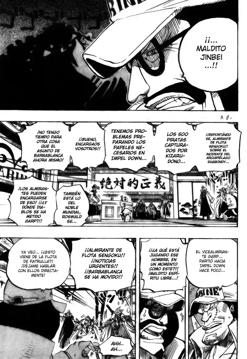 One Piece Capítulo 523 - Página 11 en español