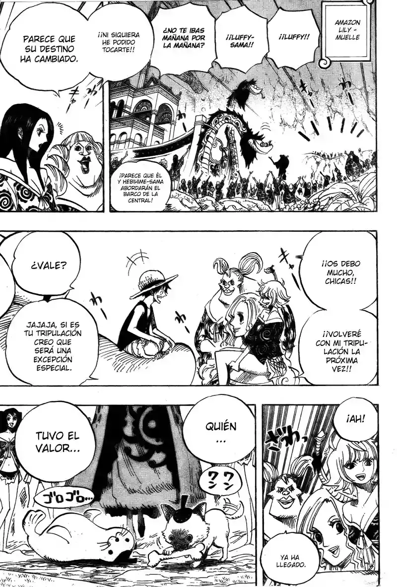 One Piece Capítulo 523 - Página 3 en español