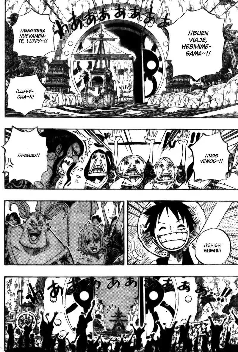 One Piece Capítulo 523 - Página 6 en español