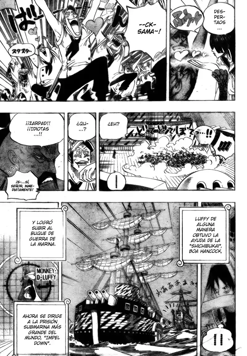 One Piece Capítulo 523 - Página 9 en español