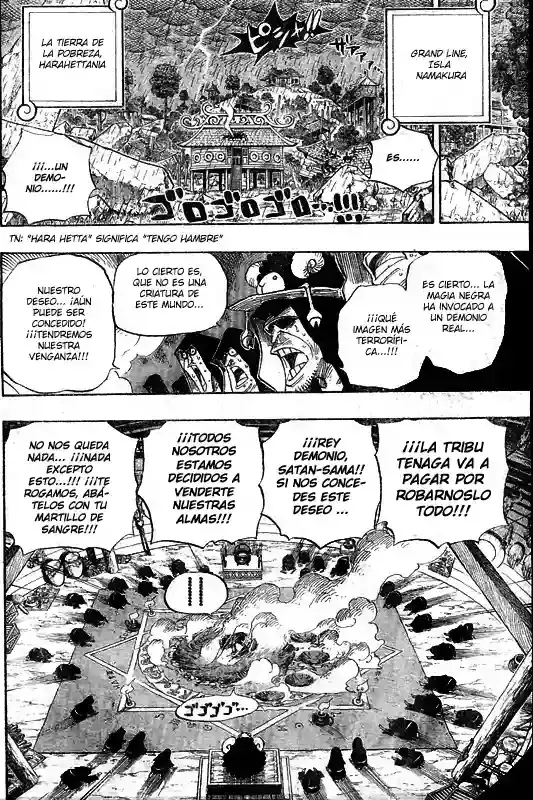 One Piece Capítulo 524 - Página 4 en español
