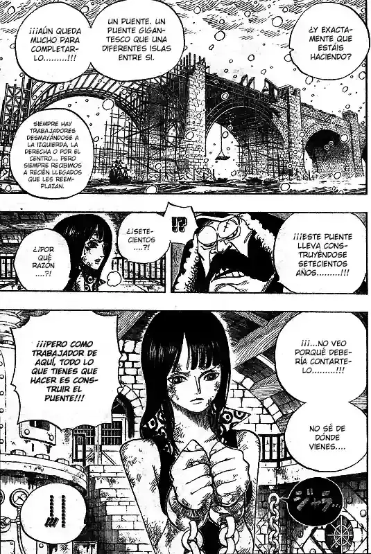 One Piece Capítulo 524 - Página 7 en español
