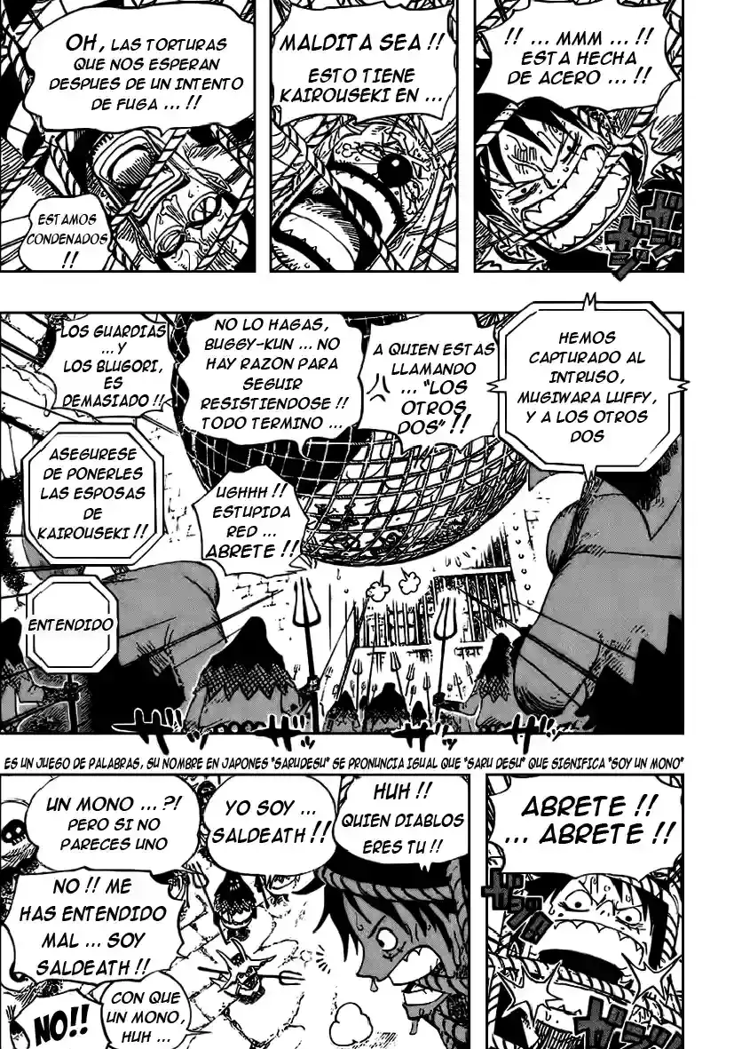 One Piece Capítulo 530 - Página 11 en español
