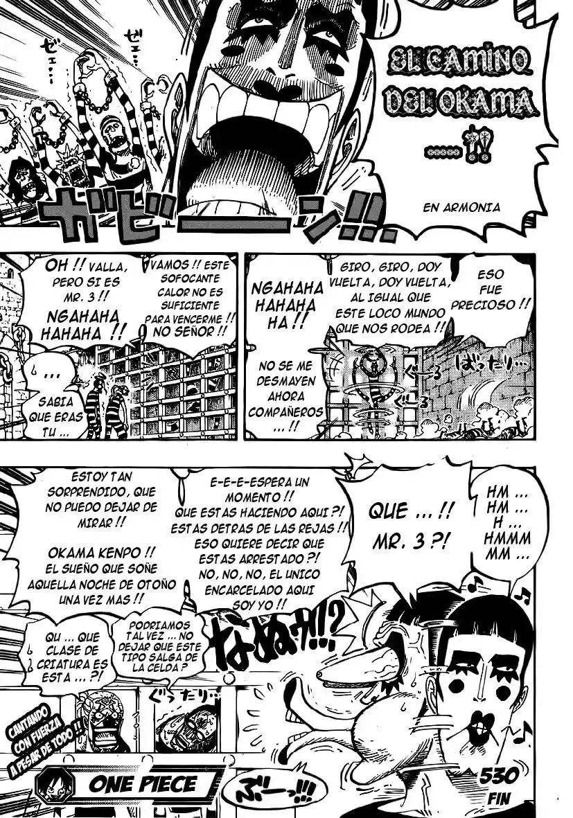 One Piece Capítulo 530 - Página 19 en español