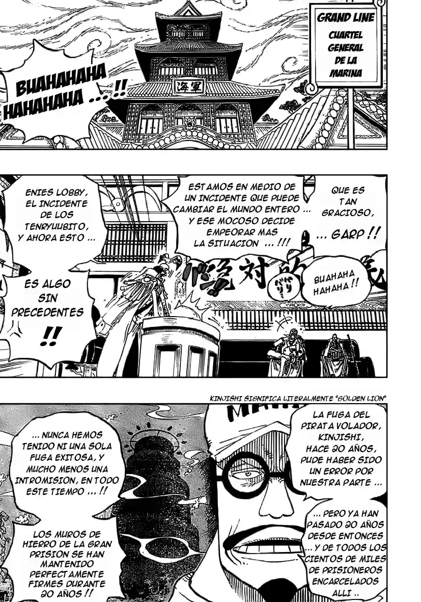 One Piece Capítulo 530 - Página 5 en español
