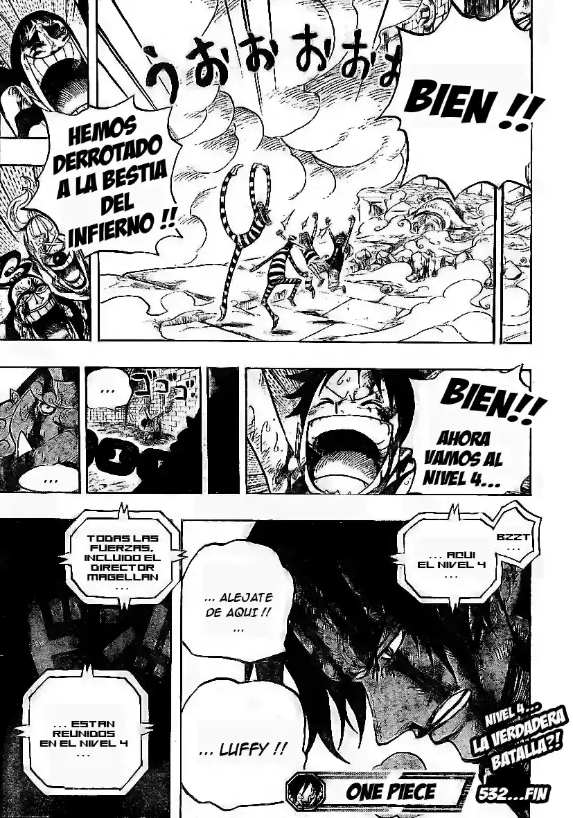 One Piece Capítulo 532 - Página 17 en español