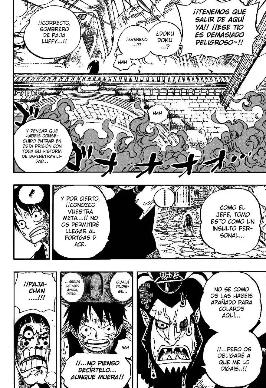 One Piece Capítulo 534 - Página 4 en español