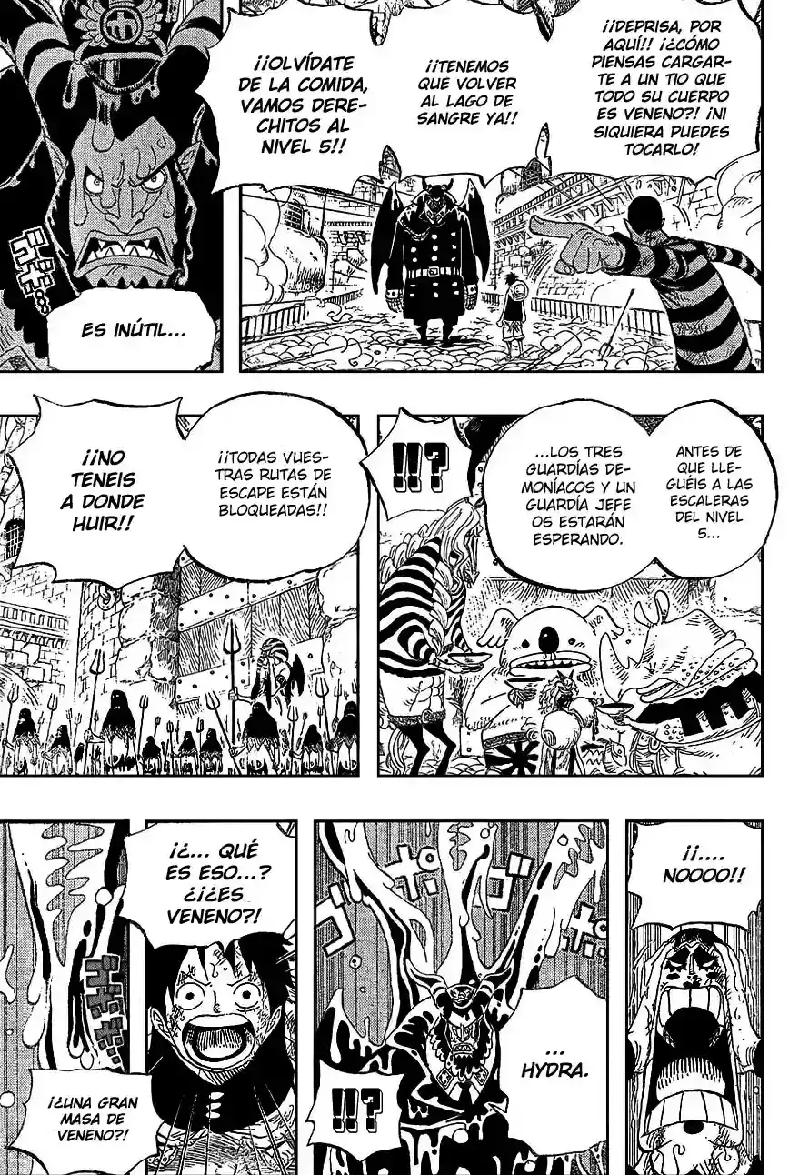 One Piece Capítulo 534 - Página 5 en español