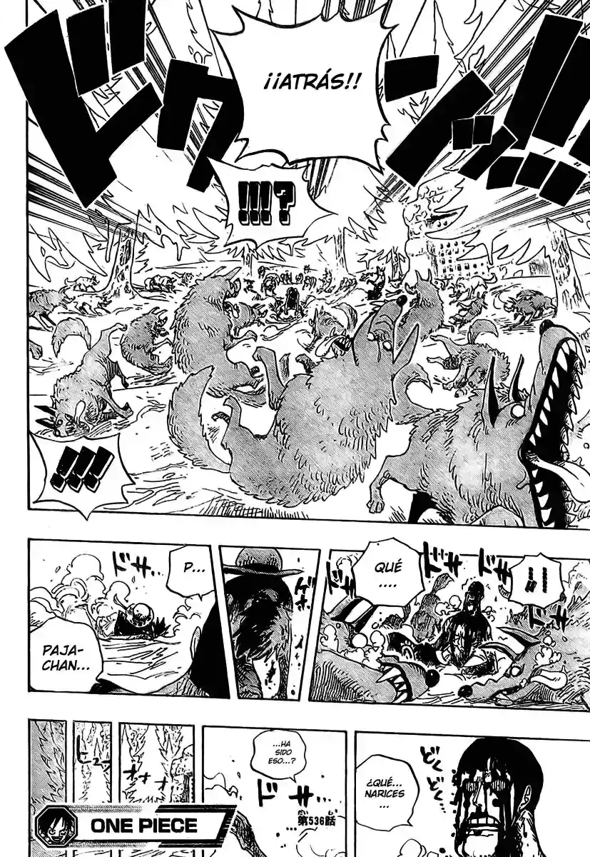 One Piece Capítulo 536 - Página 18 en español