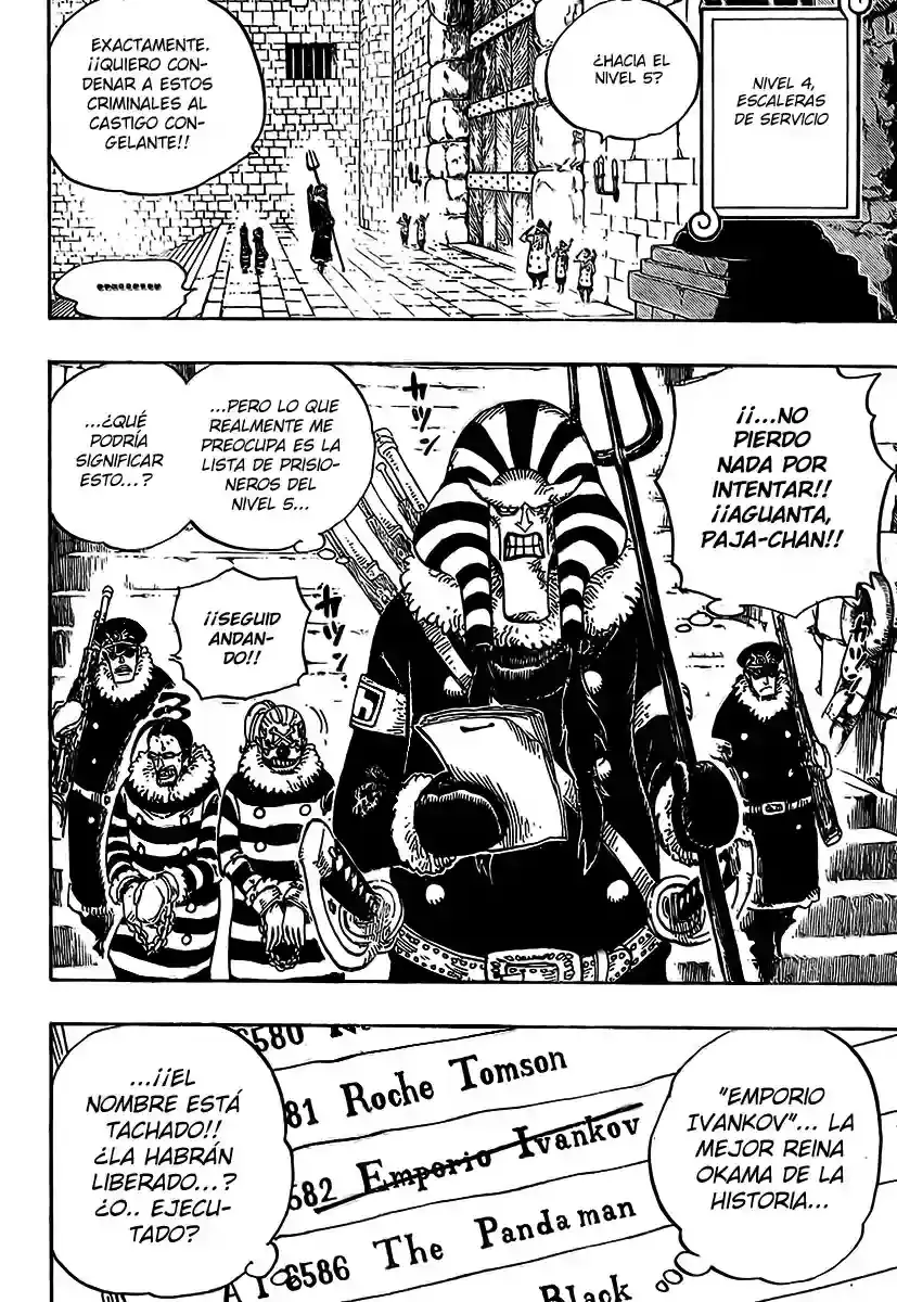 One Piece Capítulo 536 - Página 4 en español