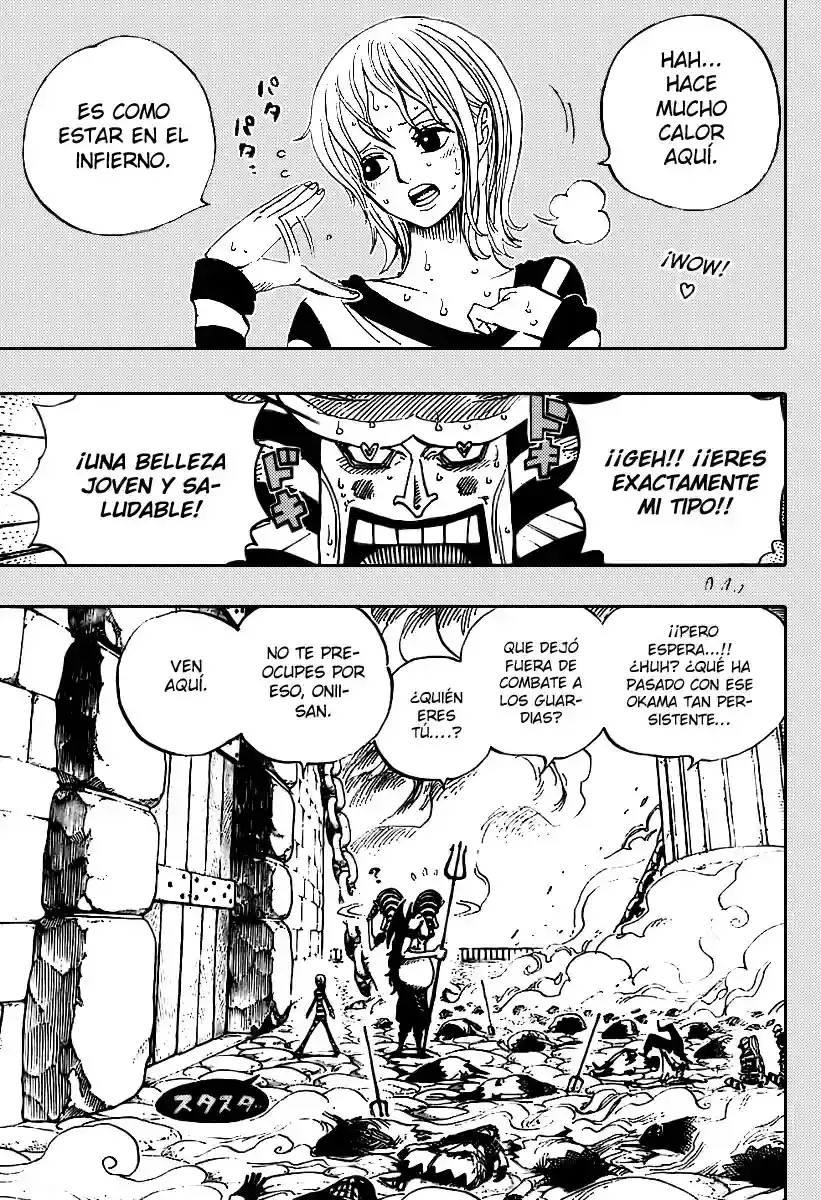 One Piece Capítulo 537 - Página 3 en español