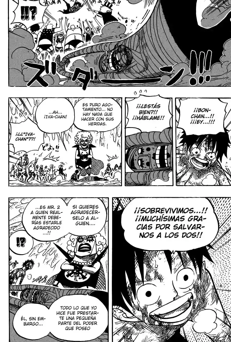 One Piece Capítulo 539 - Página 5 en español