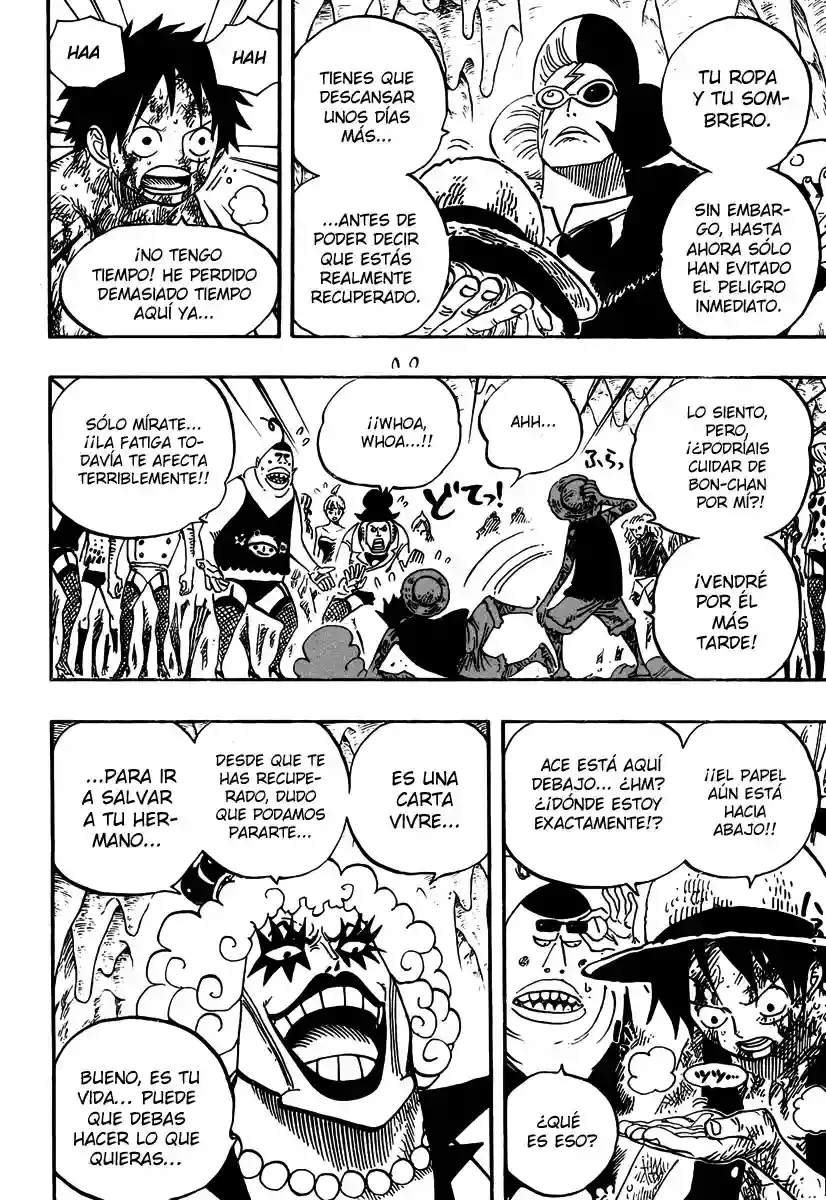 One Piece Capítulo 539 - Página 7 en español