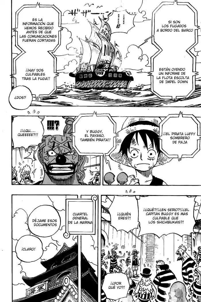 One Piece Capítulo 549 - Página 10 en español