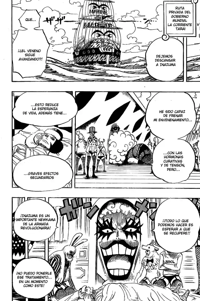 One Piece Capítulo 549 - Página 4 en español