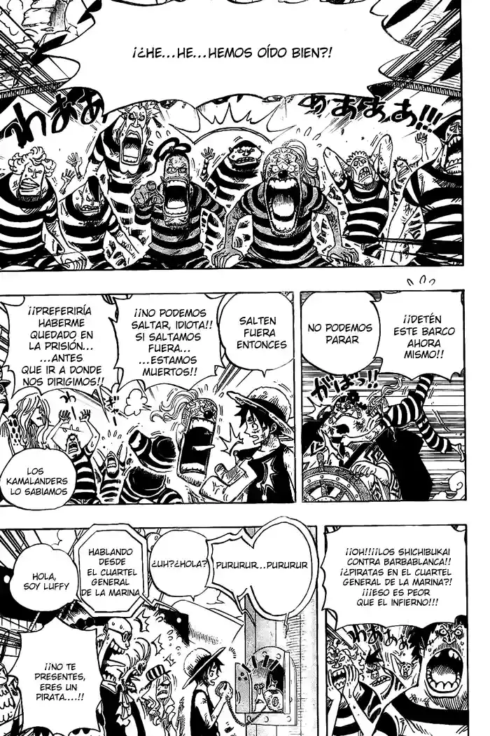 One Piece Capítulo 549 - Página 9 en español