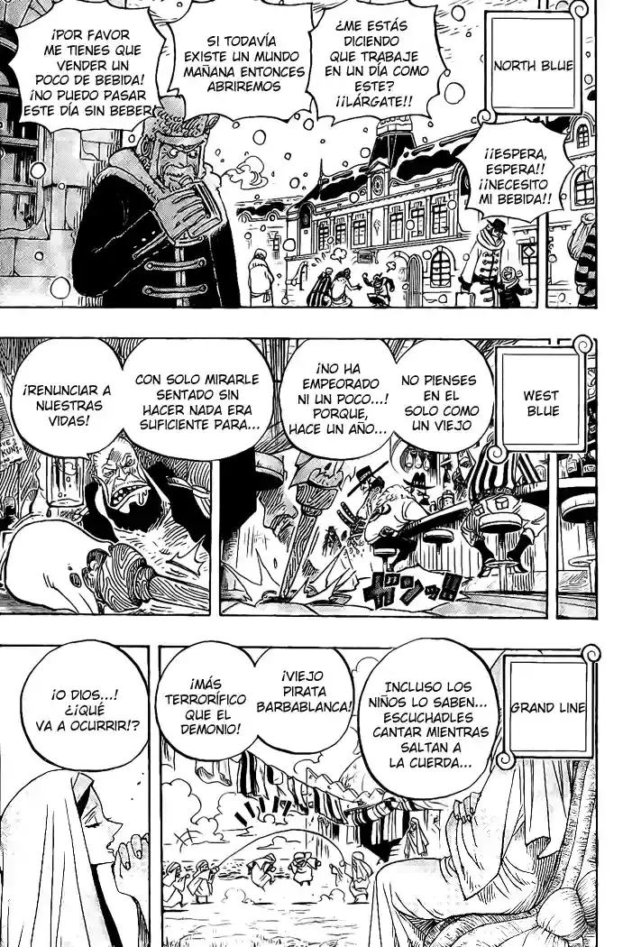 One Piece Capítulo 550 - Página 3 en español