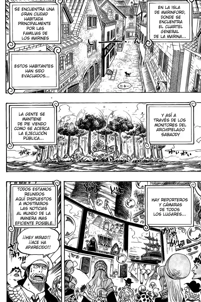 One Piece Capítulo 550 - Página 4 en español