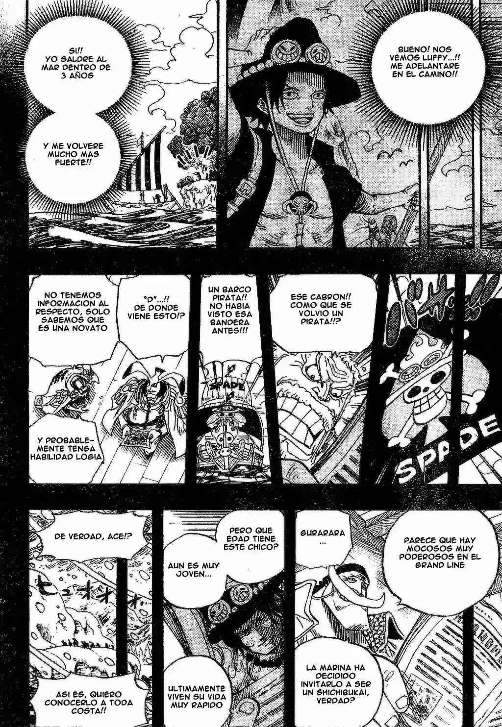 One Piece Capítulo 552 - Página 4 en español